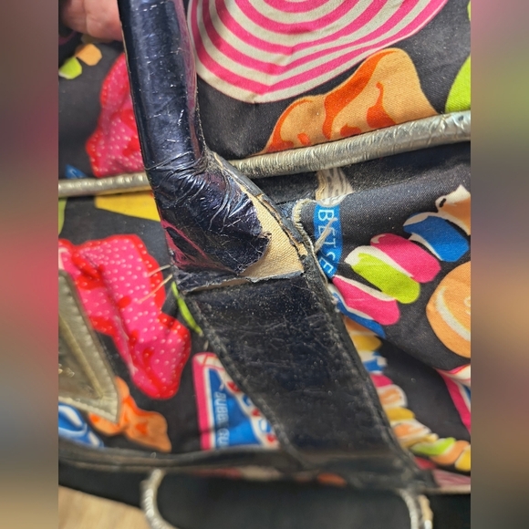 Betsey Johnson Vintage Candy-Themed Travel Bag - Picture 7 of 16